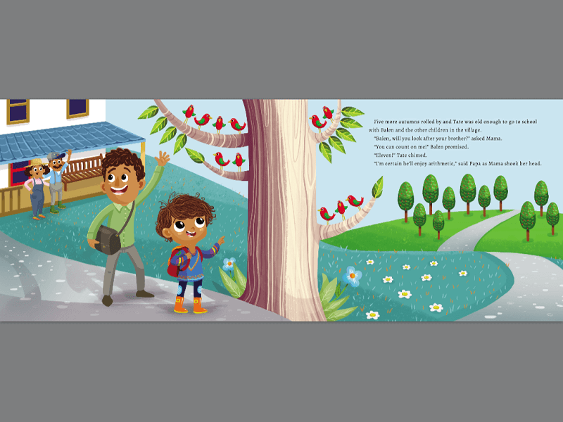 Fixed Layout ePUB3 - Children's Book